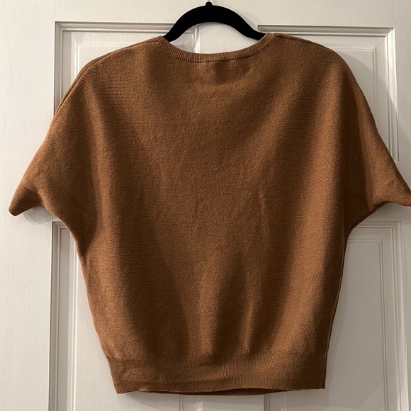 The Reset Merino Wool ESSENTIAL PULLOVER in Fawn color - Picture 3 of 6